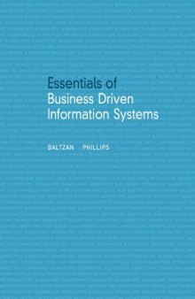 Essentials of Business Driven Information Systems  