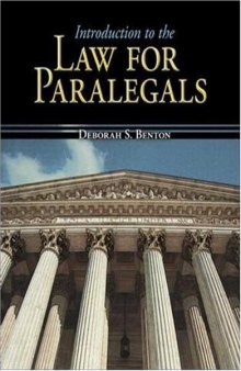 Introduction to the Law for Paralegals