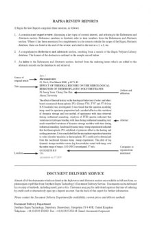 Coatings and Inks for Food Contact Materials