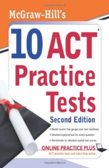 McGraw-Hill's 10 ACT Practice Tests, 2nd edition