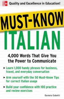 Must-Know Italian - 4,000 Words...