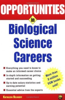Opportunities in Biological Science Careers  