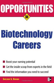 Opportunities in Biotech Careers (Opportunities in)