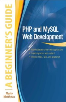 PHP and MySQL Web Development  A Beginner’s Guide