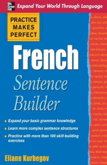 Practice Makes Perfect: French Sentence Builder