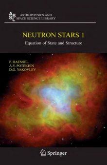 Neutron Stars 1  Equation of State and Structure