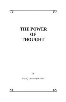 The Power of Thought