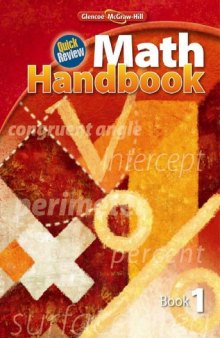 Quick Review Math Handbook, Book 1, Student Edition    
