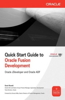 Quick Start Guide to Oracle Fusion Development