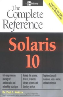 Solaris 10 The Complete Reference 