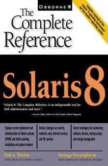 Solaris 8: The Complete Reference 