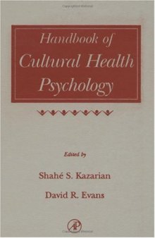 Handbook of Cultural Health Psychology