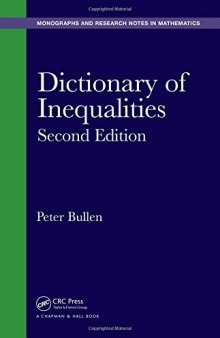 Dictionary of Inequalities, Second Edition