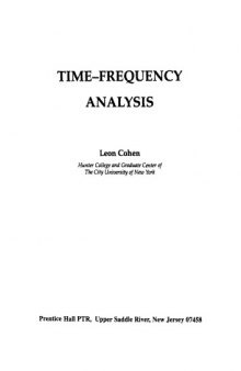 Time-frequency analysis