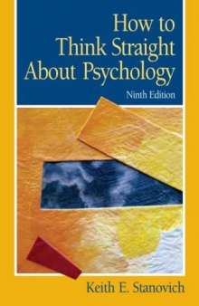 How to think straight about psychology, 9th edition