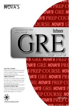 GRE Prep Course with Software and Online Course