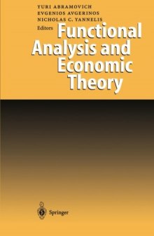 Functional analysis and economic theory