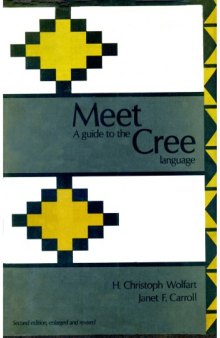 Meet Cree: A Guide to the Cree Language  