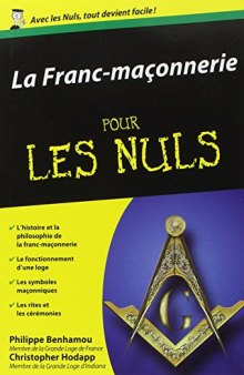 La Franc-maconnerie pour les nuls