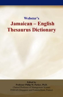 Websters Jamaican - English Thesaurus Dictionary