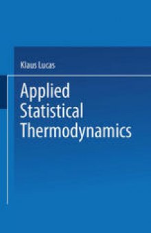 Applied Statistical Thermodynamics