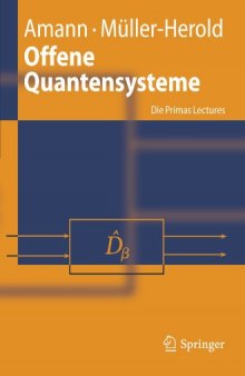 Offene Quantensysteme: Die Primas Lectures