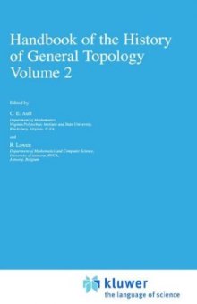 Handbook of the History of General Topology (History of Topology), Volume 2