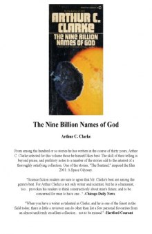 The Nine Billion Names of God: The Collected Stories of Arthur C. Clarke, 1951-1956