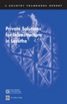 Private Solutions for Infrastructure in Lesotho