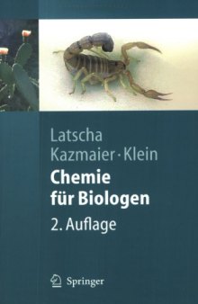 Chemie für Biologen : mit 71 Tabellen