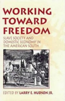 Working Toward Freedom Slave Society and Domestic Economy in the American South