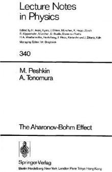 The Aharonov-Bohm effect