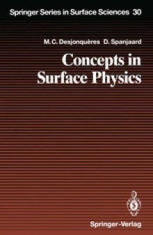 Concepts in Surface Physics