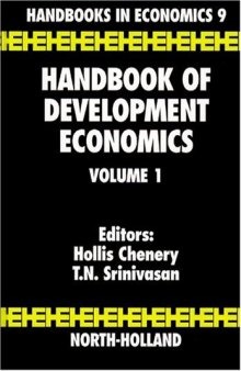 Handbook of Development Economics, Vol. 1