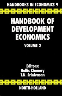 Handbook of Development Economics, Vol. 2