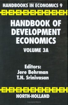 Handbook of Development Economics, Vol. 3A 