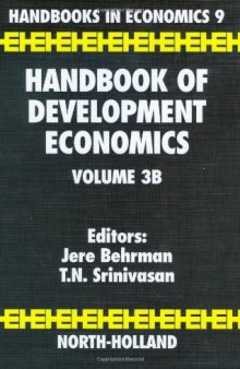 Handbook of Development Economics, Vol. 3B 