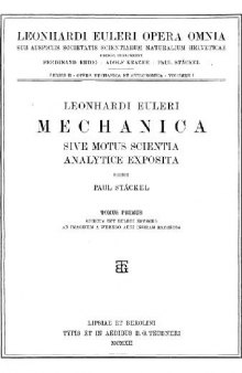 Mechanica 1