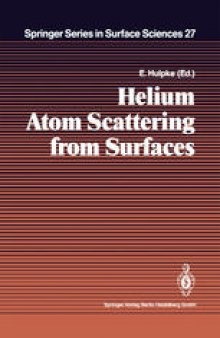 Helium Atom Scattering from Surfaces