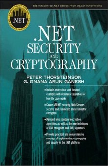 NET security and cryptography