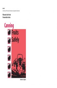 Canning fruits safely