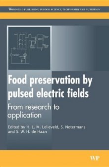 Food Preservation by Pulsed Electric Fields. From Research to Application