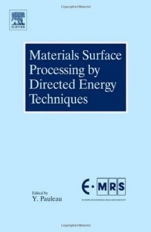 Materials Surface Processing By Directed Energy Techniques