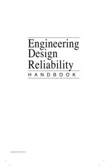 Engineering Design Reliability Handbook