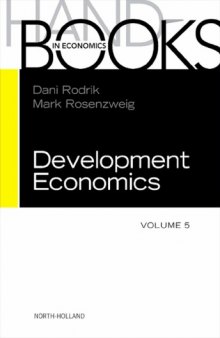 Handbook of development economics. / Volume 5