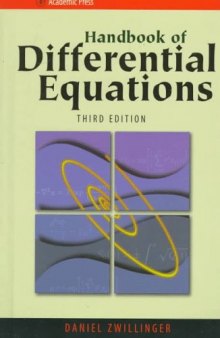 Handbook of Differential Equations (Errata added)