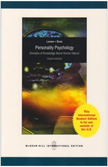 Personality psychology : domains of knowledge about human nature