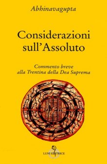 Considerazioni sull'Assoluto