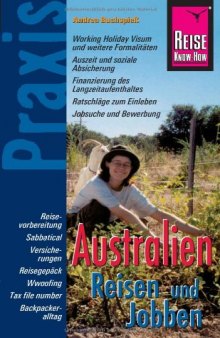 Australien - Reisen und Jobben, 6. Auflage