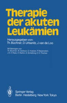 Therapie der akuten Leukämien